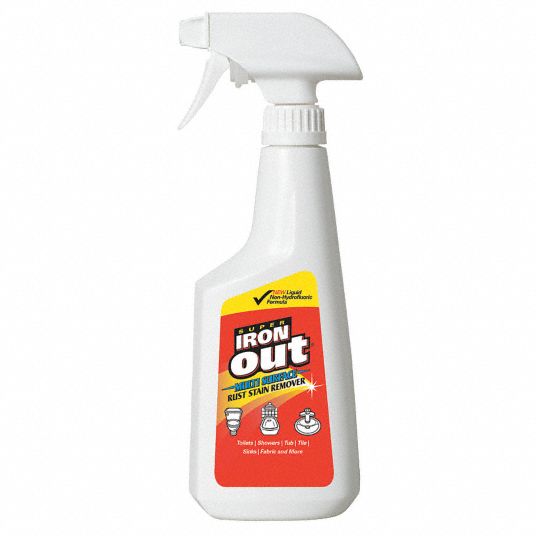 IRON OUT, Trigger Spray Bottle, Ready to Use, Rust Stain Remover