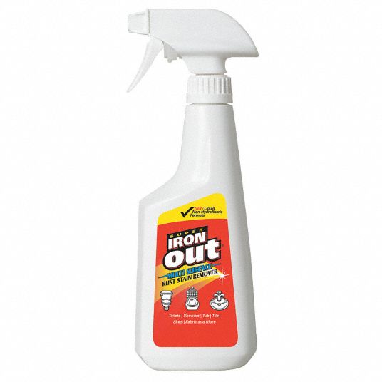 IRON OUT, Trigger Spray Bottle, Ready to Use, Rust Stain Remover ...