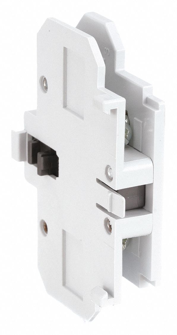Auxiliary Contact: 1NO/1NC, 10 A Max Current (AC), Side Mount, Side-Mounted