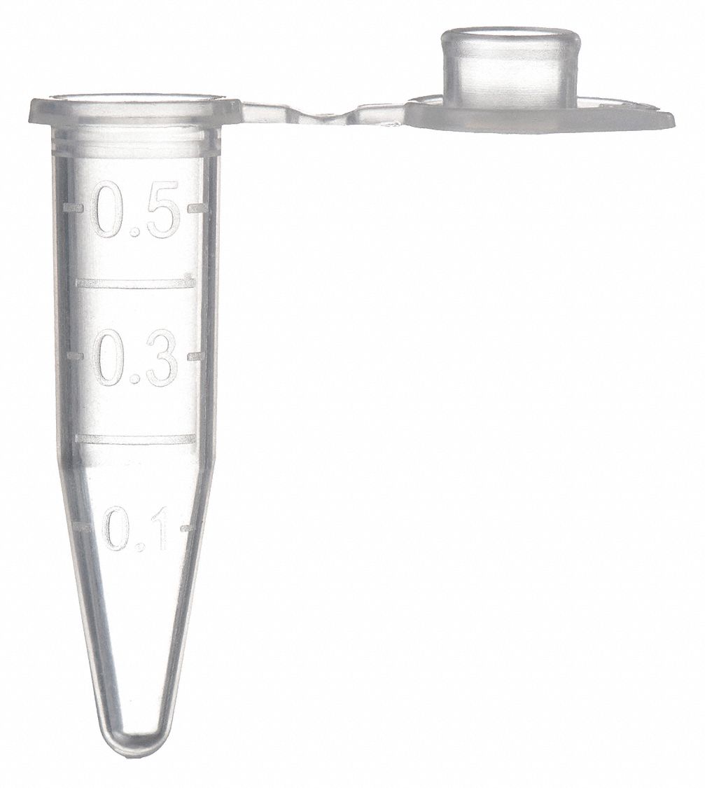 TUBE MICRO CNTRFG 0.5ML,CLR NAT,1000 PQ