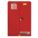 FLAMMABLES SAFETY CABINET, STANDARD, 60 GALLON, 43 X 18 X 65 IN, RED, SELF-CLOSING