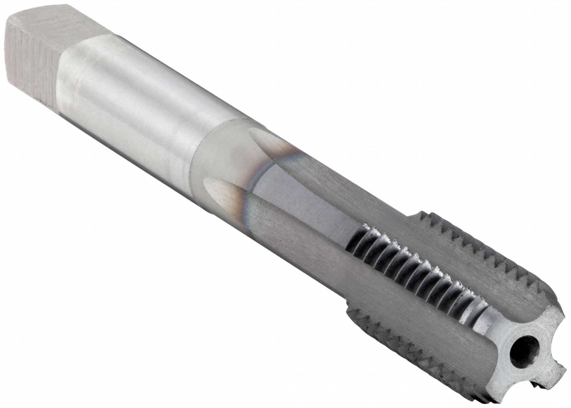 Straight Flute Tap: M10x1.25 Thread Size, 18.00 mm Thread Lg, 74.00 mm Overall Lg, Bottom