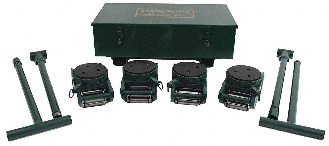 HILMAN ROLLERS KRS40SLP Equipment Roller Kit,80,000 lb.,Swivel eBay