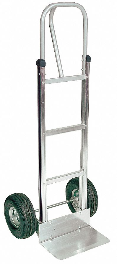 CORROSION-RESISTANT MODULAR ALUMINUM GENERAL PURPOSE HAND TRUCK, 500 LB LOAD CAPACITY, STD