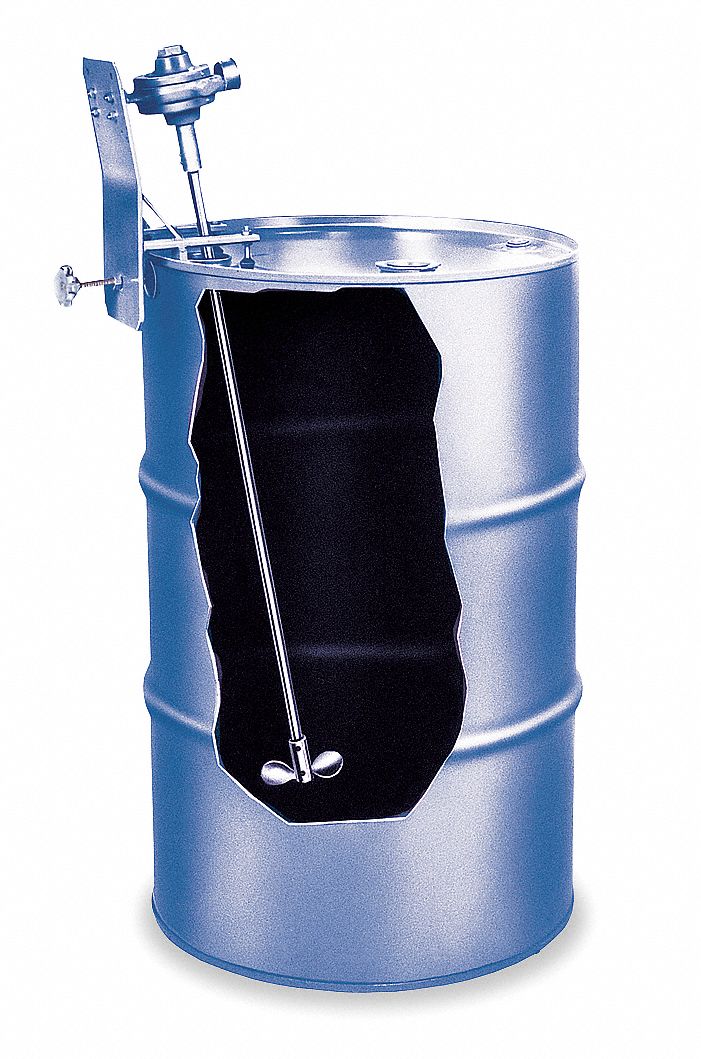 NEPTUNE Mixer, Drum, Air Motor 6W068F4.0 Grainger