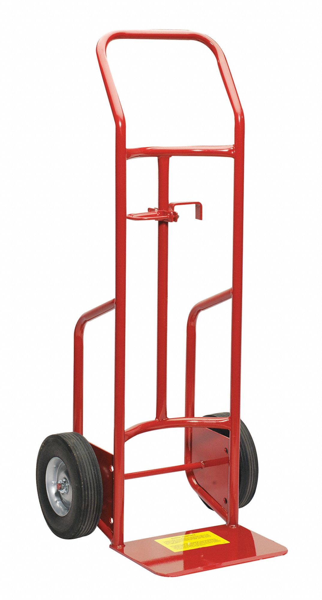 Brennan T-132-10P Standard 2-Wheel Hand Truck/Dolly, 8x14 Nose Plate, 800  lbs Cap from Cole-Parmer