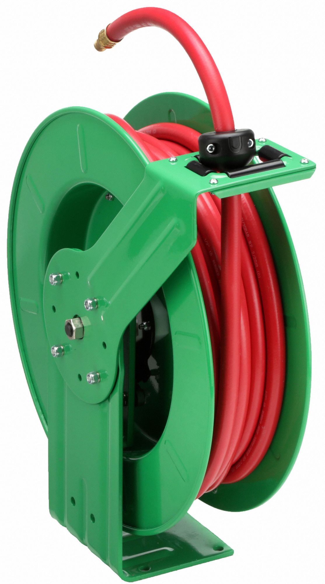 SPEEDAIRE Spring Return Hose Reel, Air, Water, 300 psi, Hose Capacity
