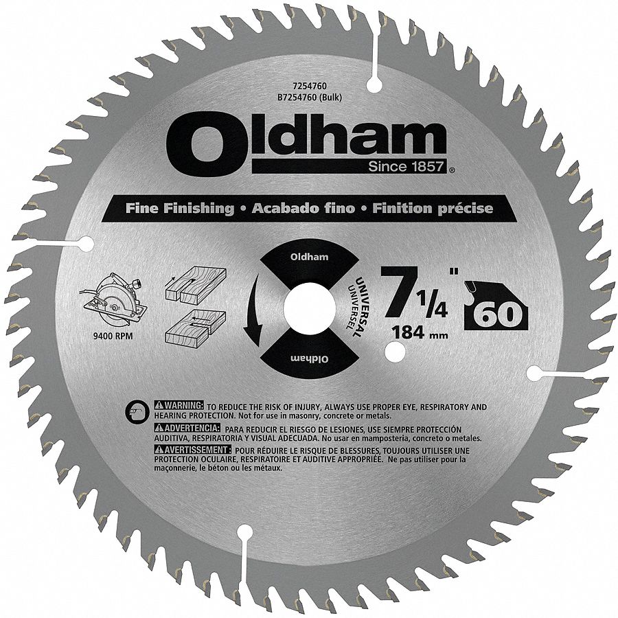 Oldham store saw blades