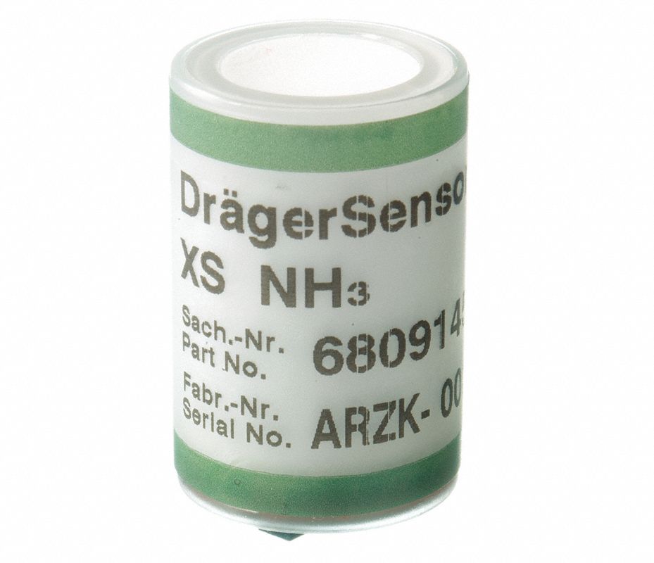 DRAEGER Sensor de Reemplazo, Detecta Amoniaco, Rango del Sensor 0 a 300 ...