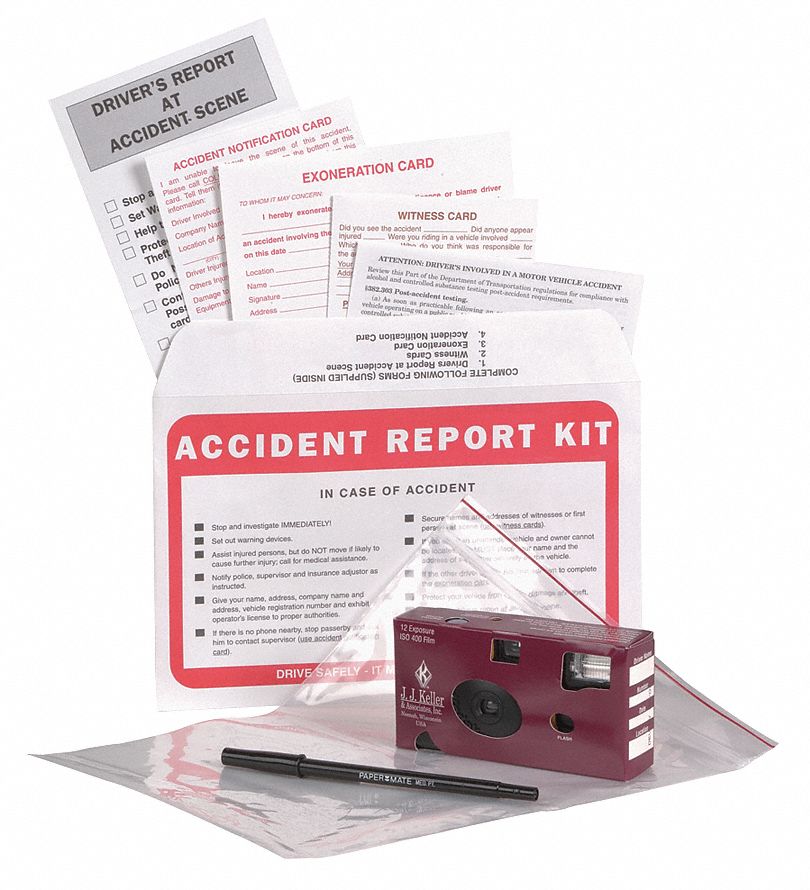 ACCIDENT REPORT KIT,AUDIT/INVES/RECORDS