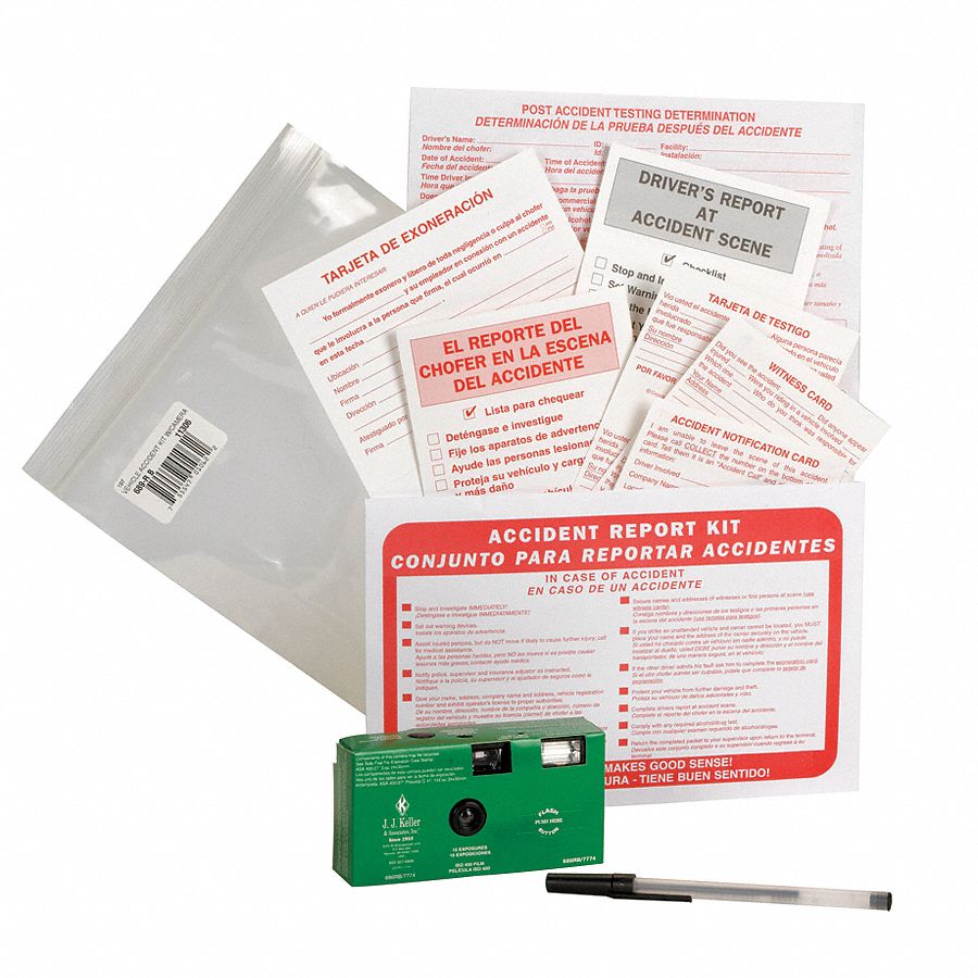 ACCIDENT REPORT KIT,AUDIT/INVES/RECORDS