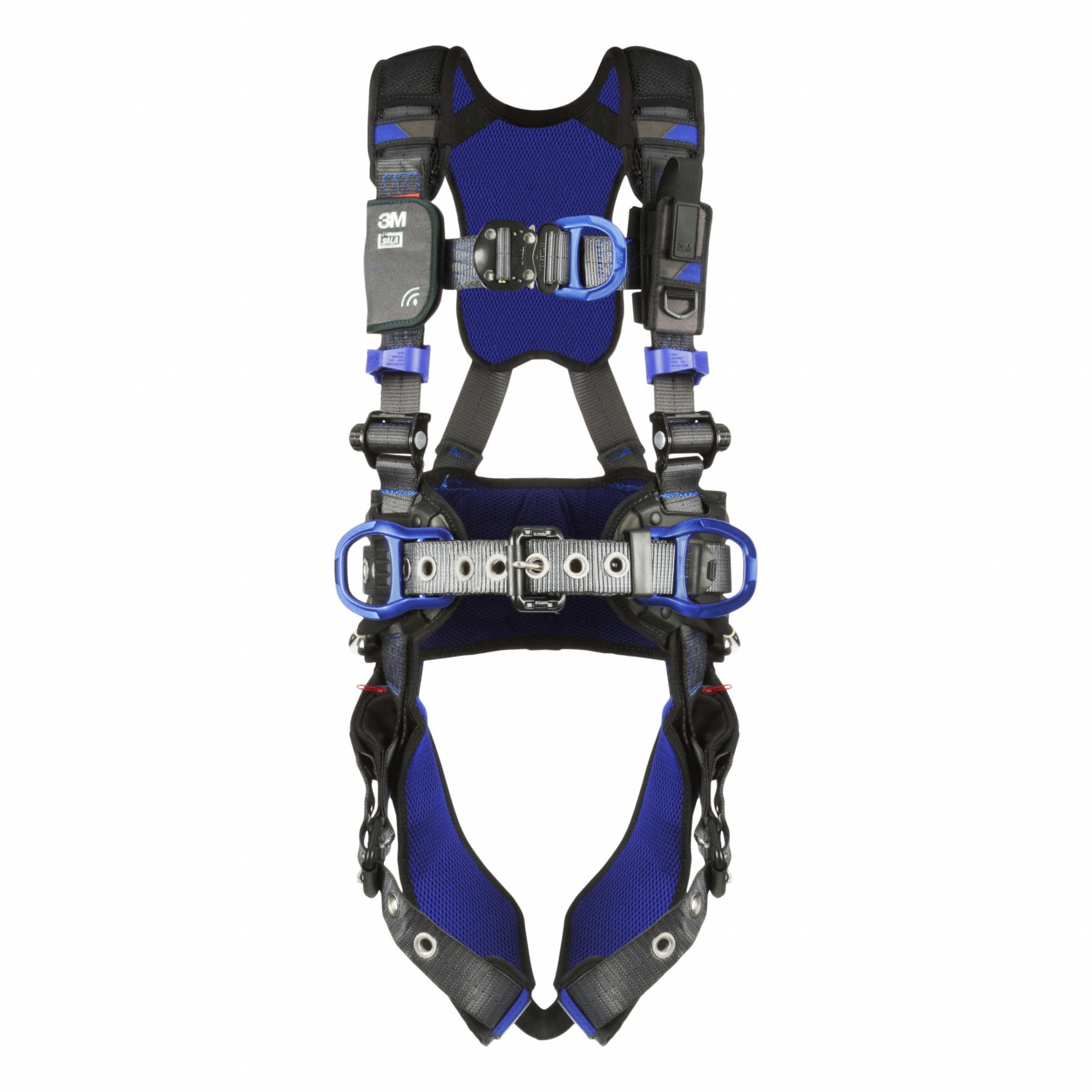 Fall Protection Harness: Vest, Quick-Connect / Tongue Buckles, 2XL, 420 lb Capacity