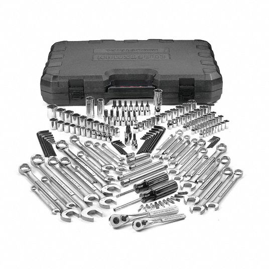 Craftsman Industrial Socket Set Square Drive Size 1 4 In 3 8 In 1 2 In 6wpf6 9 Grainger