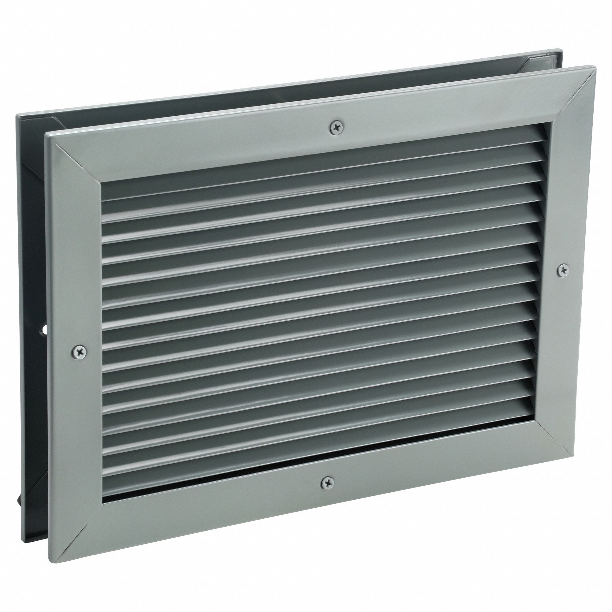 DOOR LOUVER,10-1/8 H,14-1/4 W,STEEL