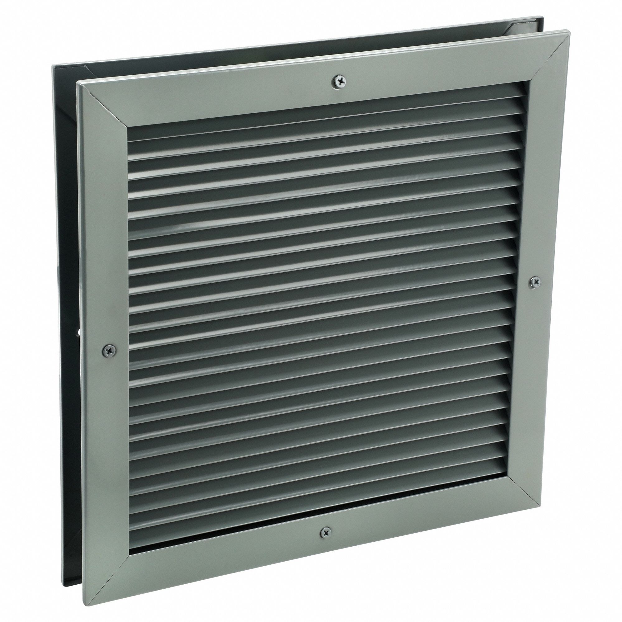 LOUVER DOOR 14-1/8H 14-1/4W STEEL