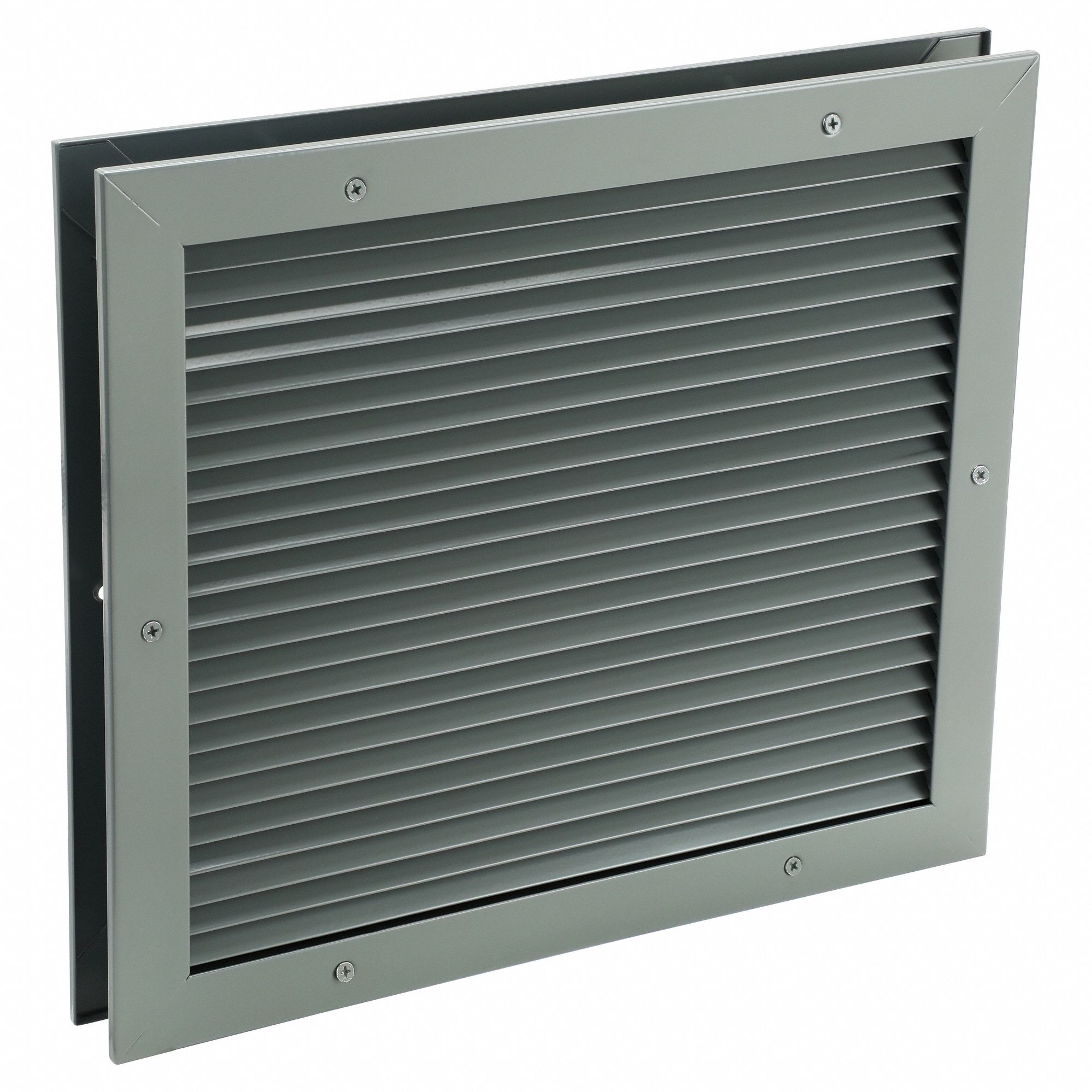 DOOR LOUVER,14-1/8 H,20-1/4 W,STEEL