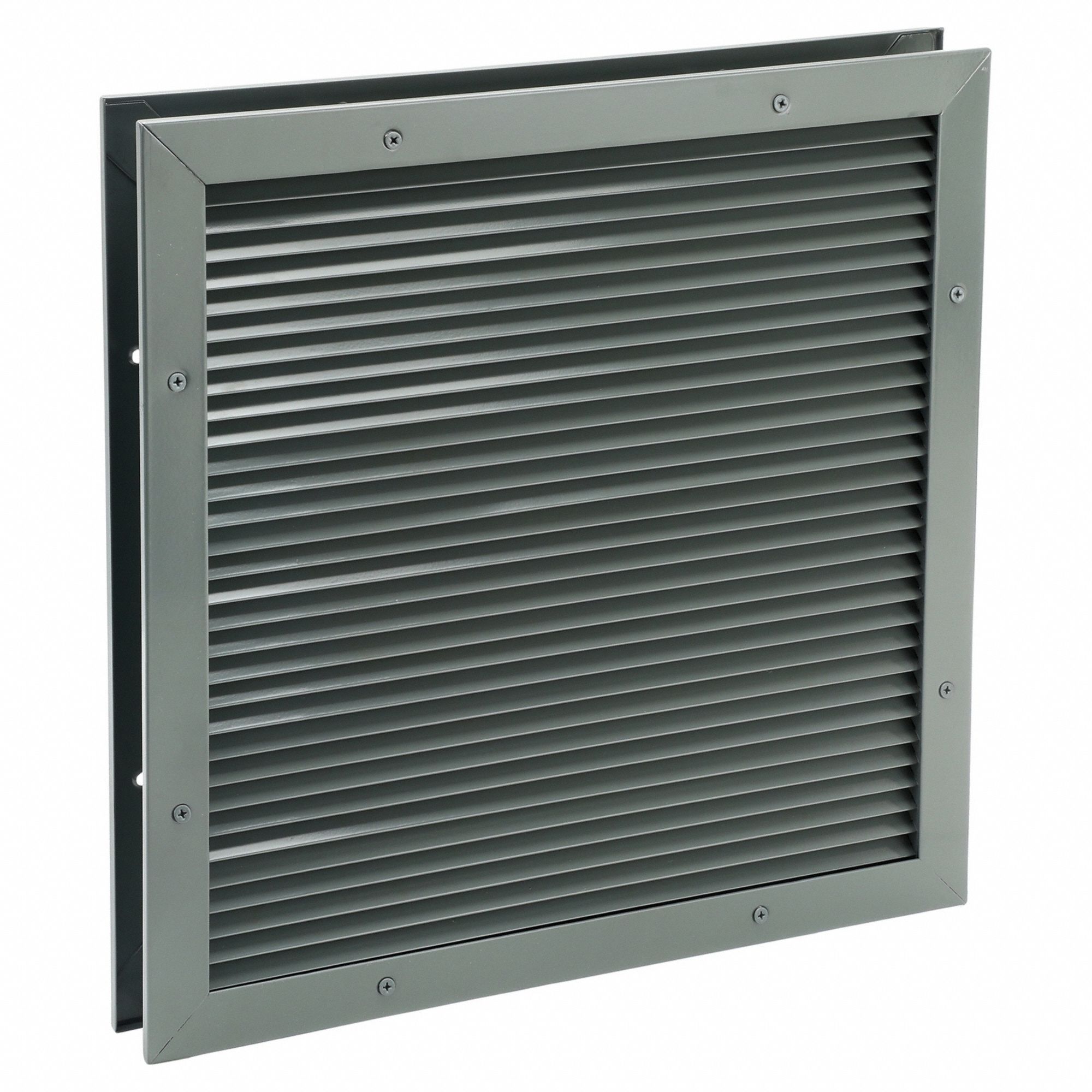 DOOR LOUVER,18-1/8 H,18-1/4 W,STEEL