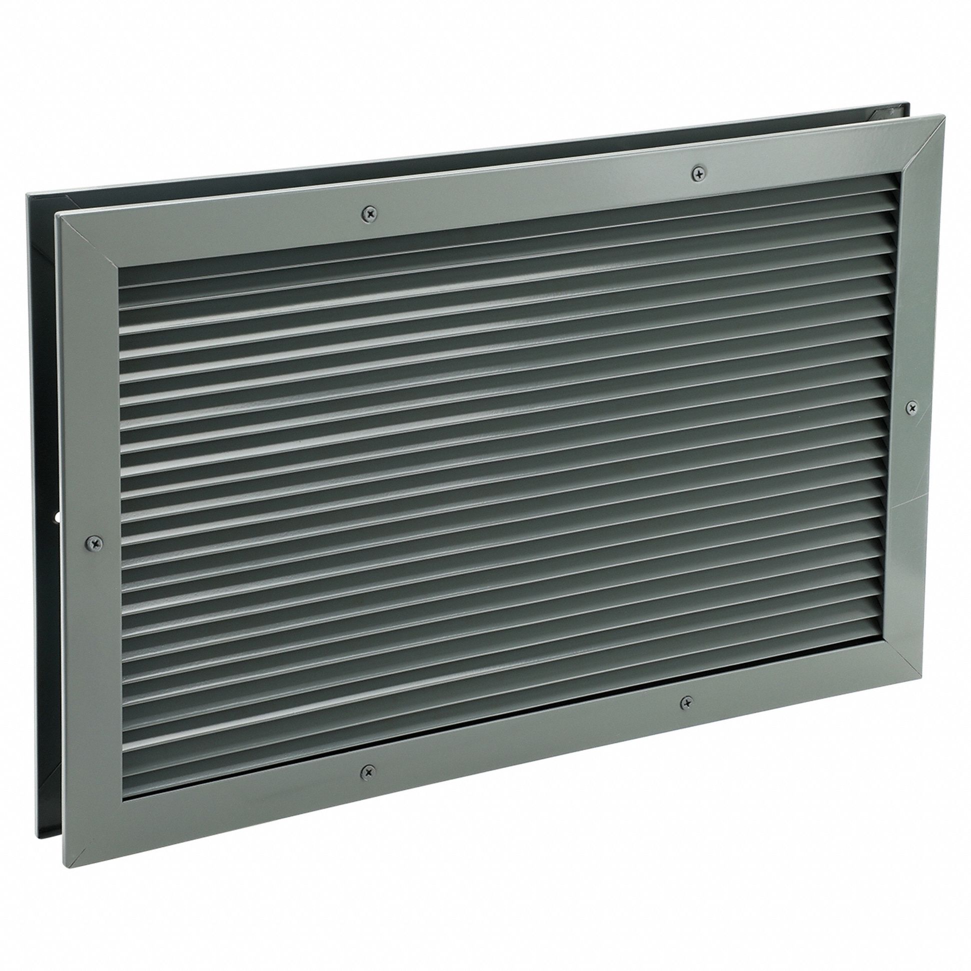 DOOR LOUVER,14-1/8 H,26-1/4 W,STEEL