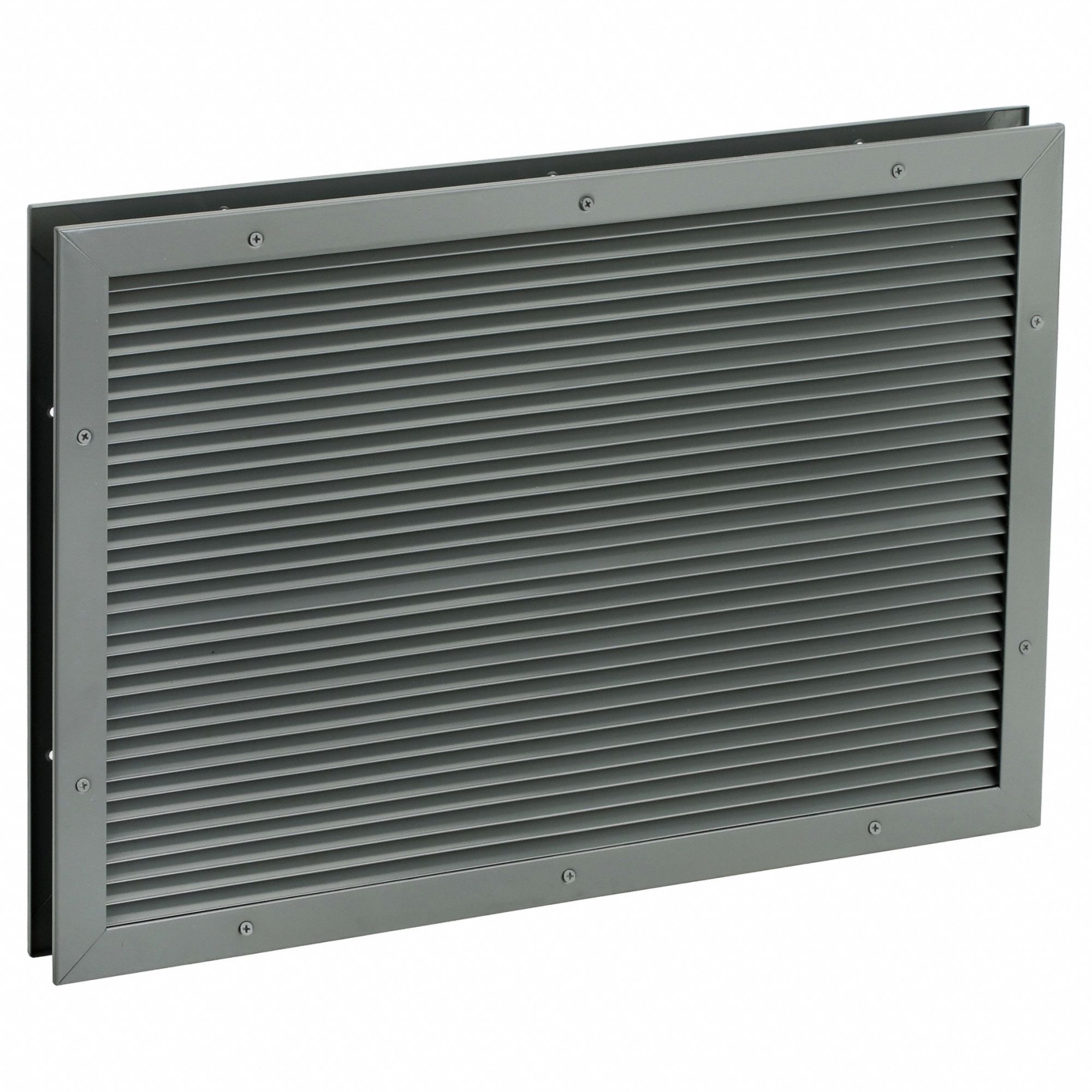 DOOR LOUVER,20-1/8 H,26-1/4 W,STEEL