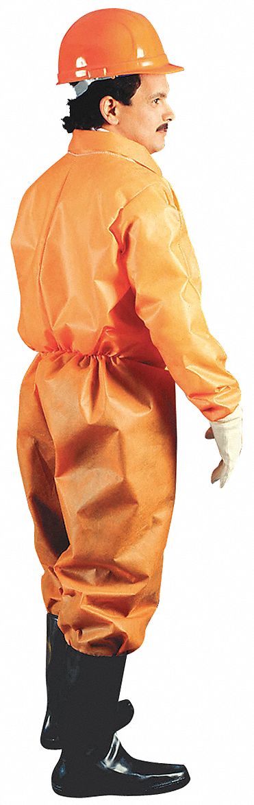 Collared Coveralls, Orange,