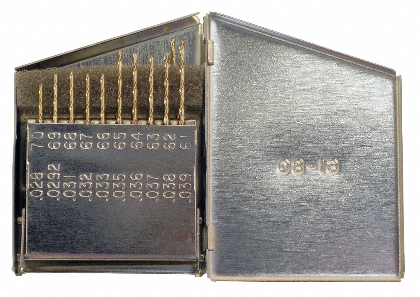 CHICAGOLATROBE Jobber Drill Bit Set 80 Smallest Drill Bit Size, 61