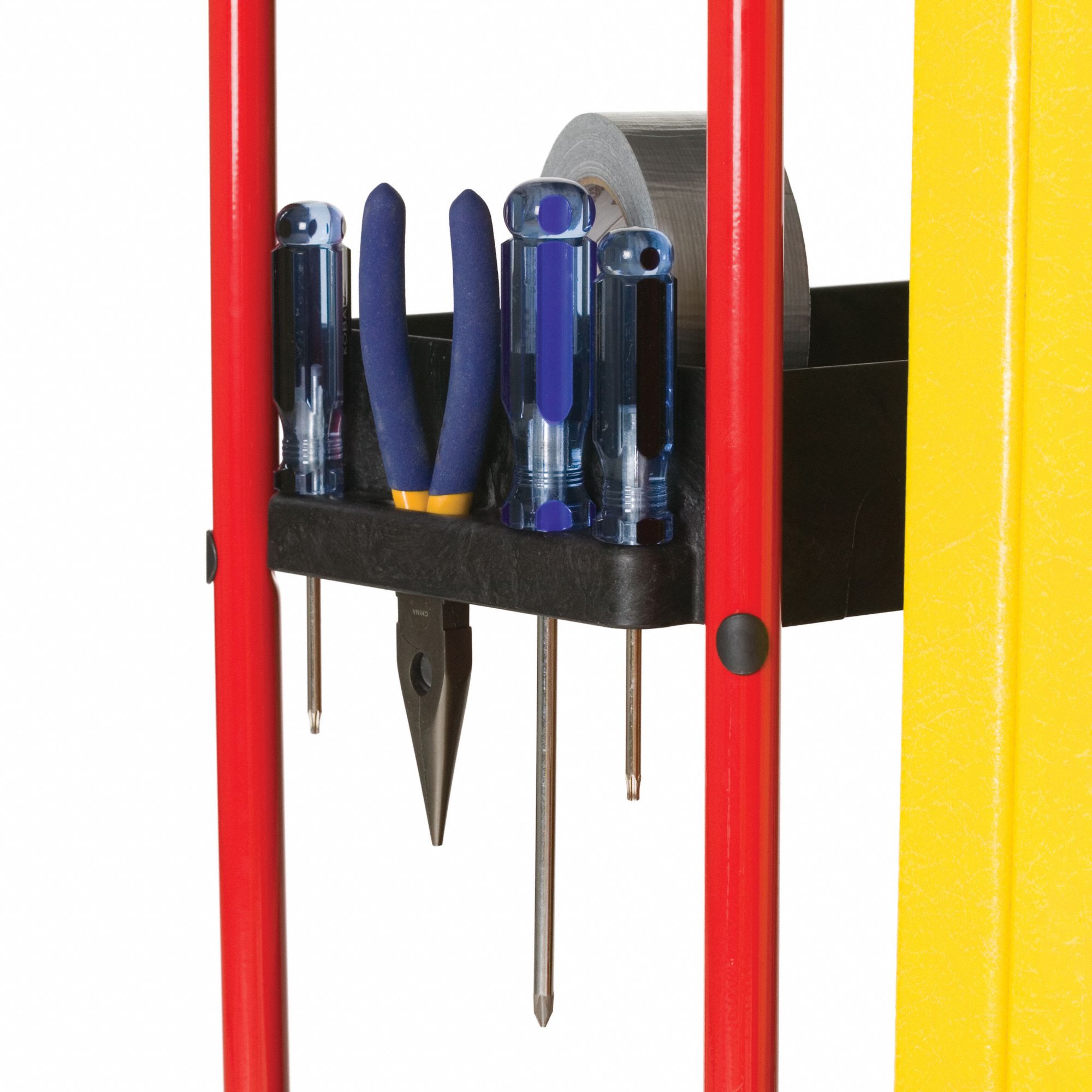 RUBBERMAID COMMERCIAL PRODUCTS Ladder Cart with (2) Swivel, (2