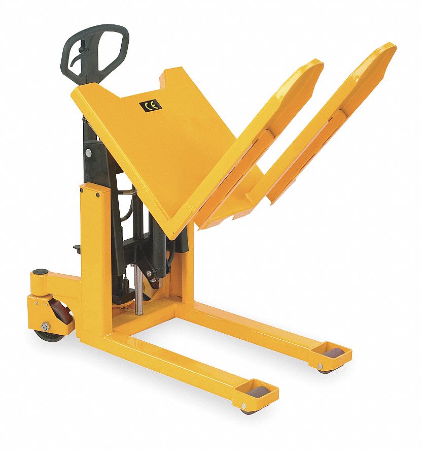 Manual Pallet Tilter, 2200 lb Load Capacity Grainger