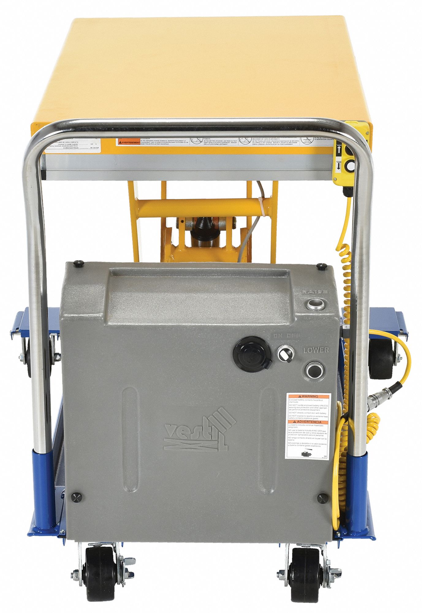 GRAINGER APPROVED 1000 lb Load Capacity 6WU86CART2310DC Grainger