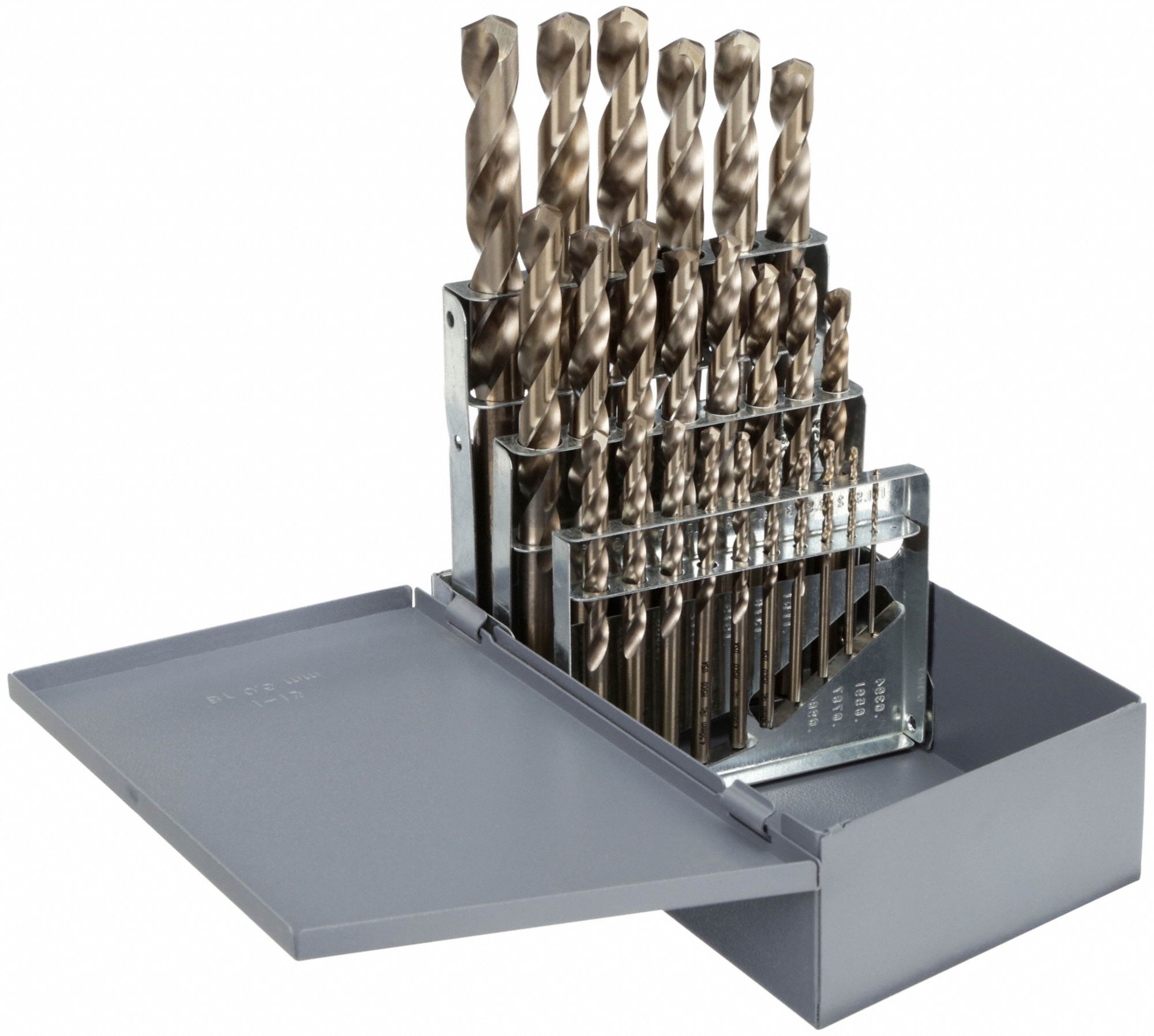 CHICAGO-LATROBE, 1.00 mm Smallest Drill Bit Size, 25 Drill Bits