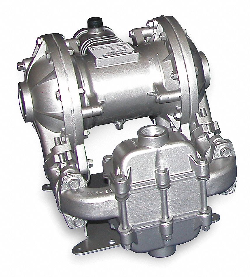 SANDPIPER, Air, 316 Stainless Steel, Double Diaphragm Pump - 6WY85|SB1 ...