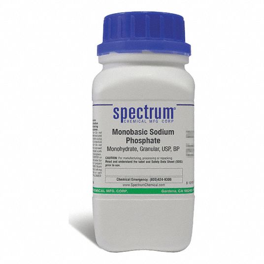 SPECTRUM Monobasic Sodium Phosphate, Monohydrate, Granular, USP, BP ...