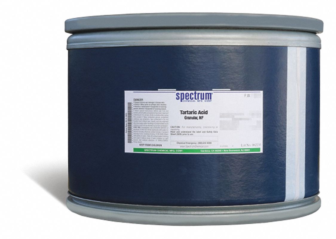 Tartaric Acid, Grnlr, NF, 25kg