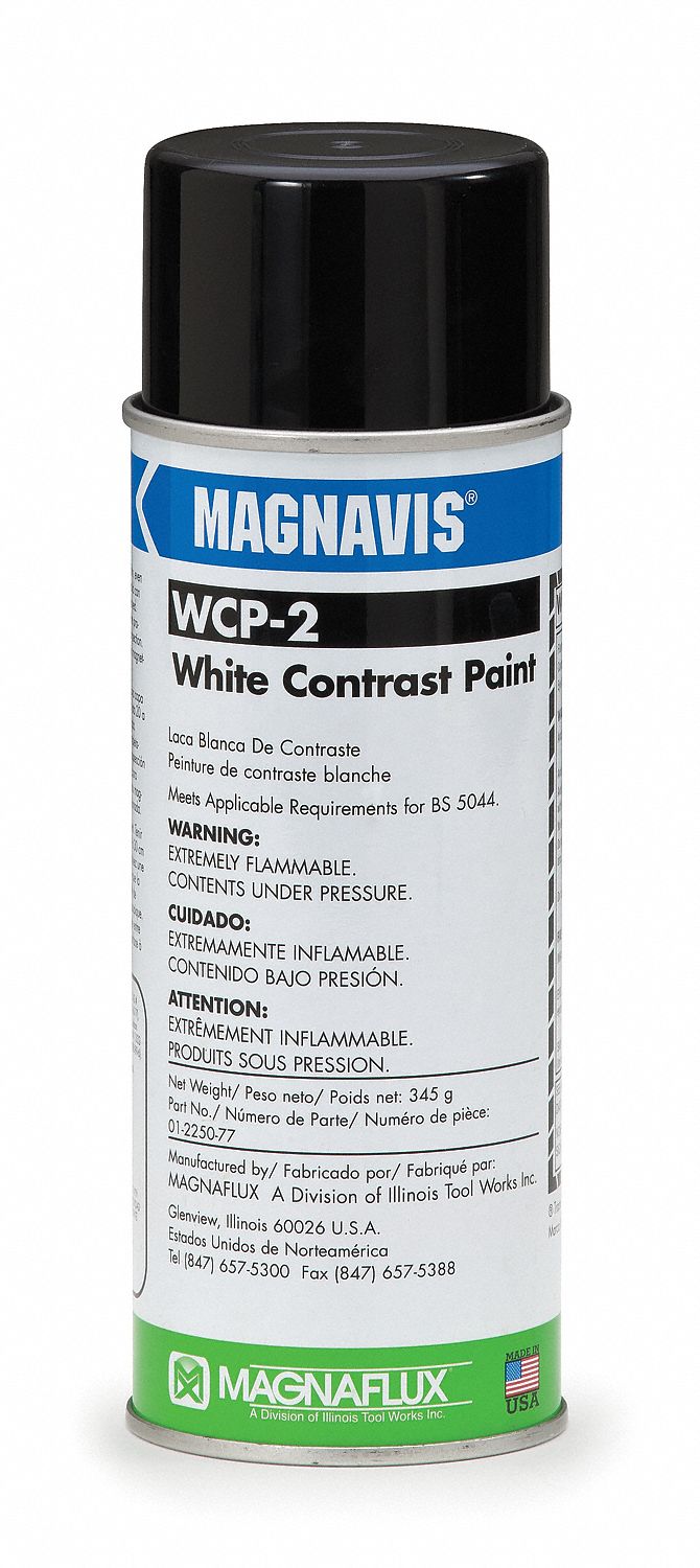 MAGNAFLUX WCP2 White Contrast Paint 6WZT501225077 Grainger