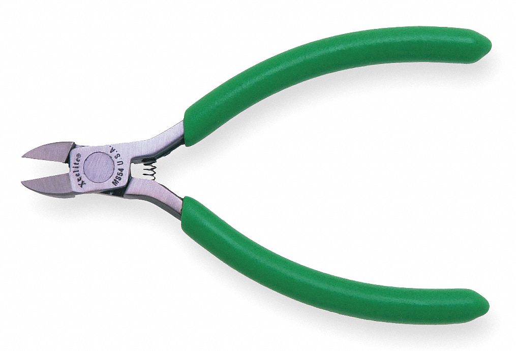 XCELITE ESD Diagonal Cutters, 4 In. 6X087MS54V Grainger