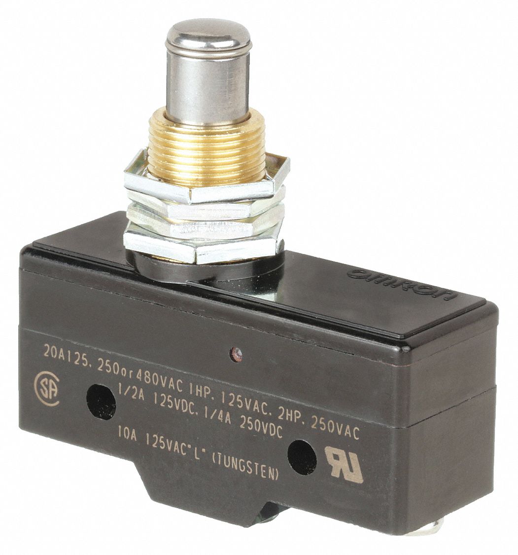 OMRON Industrial Snap Action Switch: 20 A @ 480 V, 20 A @ 14 V, Industrial  Snap Action Switch
