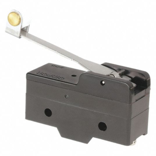 OMRON Industrial Snap Action Switch: 20 A @ 480 V, 20 A @ 14 V, 1.16 in Ht  - Snap Action Switch