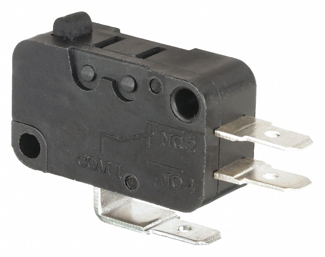 Plunger Actuator, SPDT, Miniature Snap Action Switch - 6X291|6X291 ...