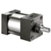 Double Acting Aluminum  NFPA Air Cylinder, Side Tapped/Sleeve Nut Mount image