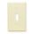 COVER PHENOLIC 1TOGGLE 1-GANG IVORY