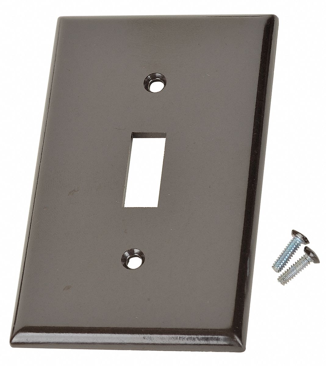 COVER PHENOLIC 1TOGGLE 1-GANG BROWN