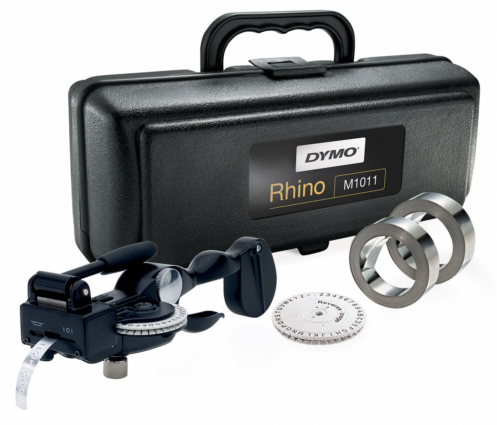 DYMO Manual Labelmaker, 4 In. W, 41/2 In. H 6X851Rhino M1011 Grainger