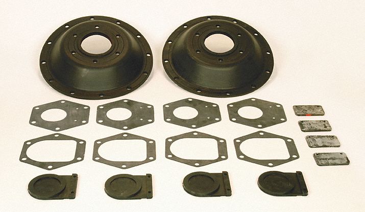 SANDPIPER Diaphragm Pump Repair Kit, Includes 2 Diaphragms, 4 Check ...