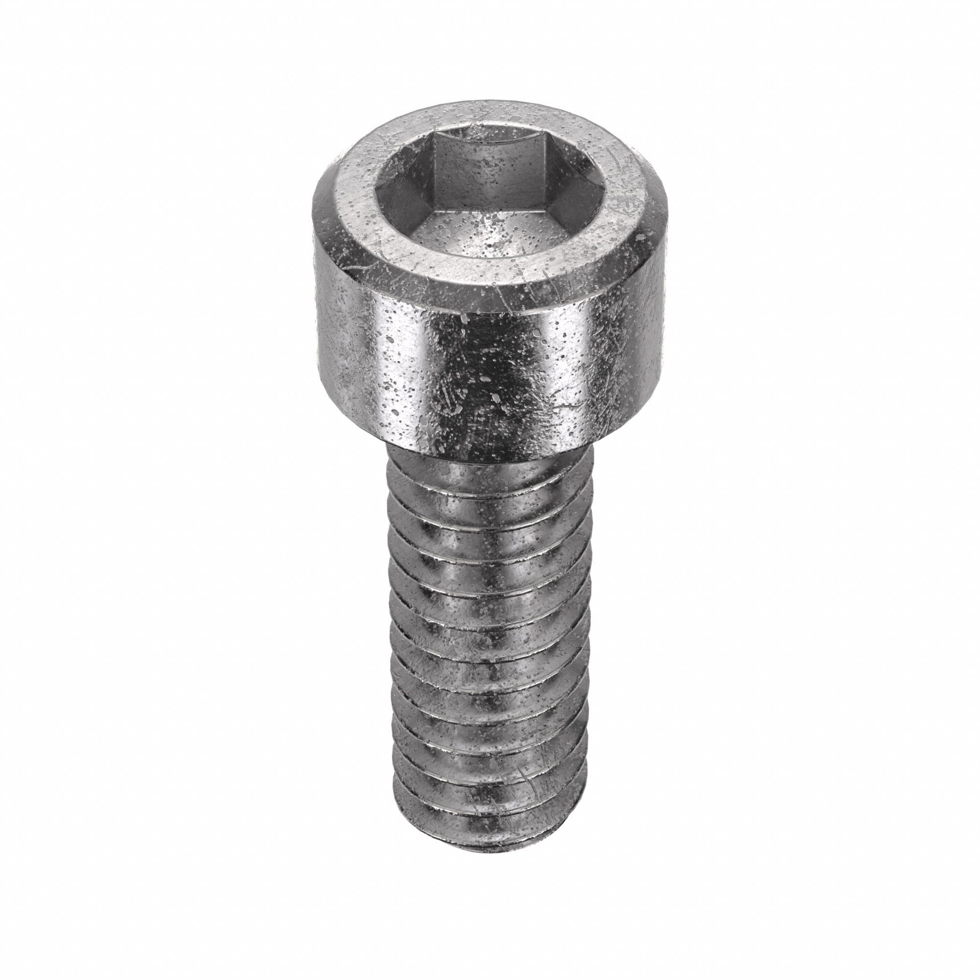 Socket Head Cap Screw: #2-56 Thread Size, 1/4 in Lg, Std, Plain, Stainless Steel, 18-8, 100 PK