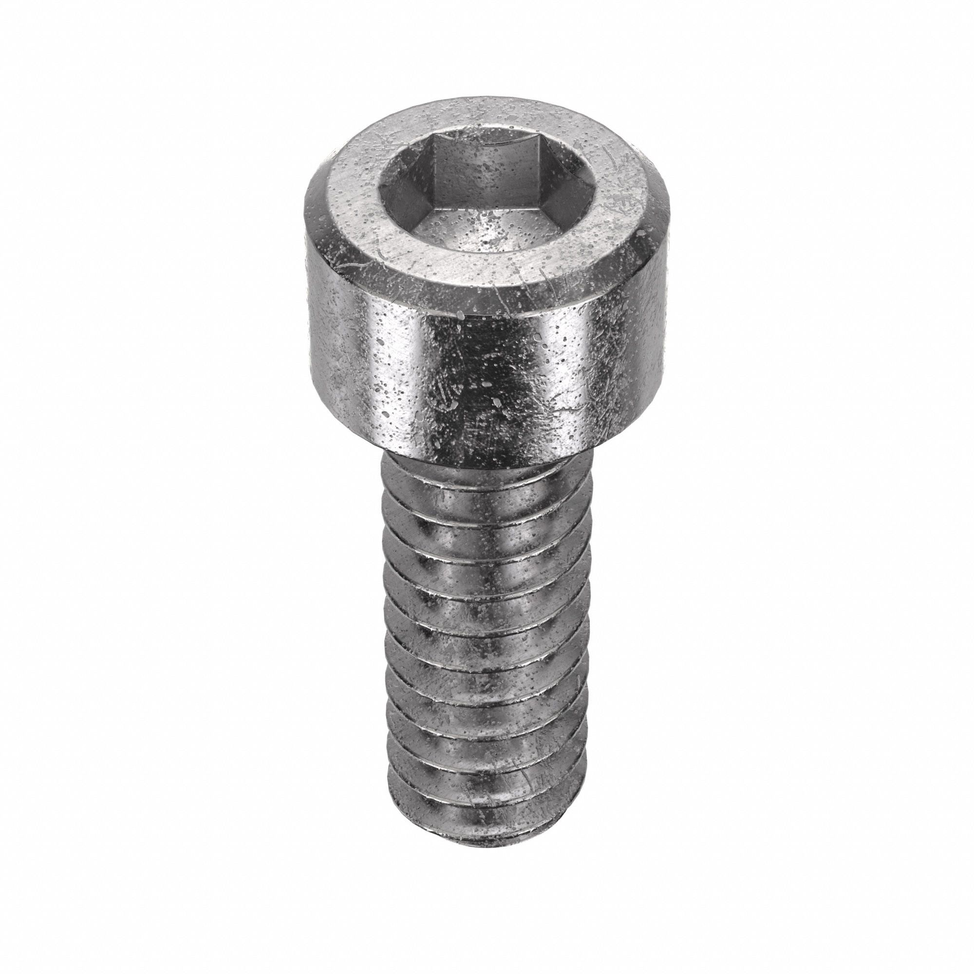 Socket Head Cap Screw: #4-40 Thread Size, 5/16 in Lg, Std, Plain, Stainless Steel, 18-8, 100 PK