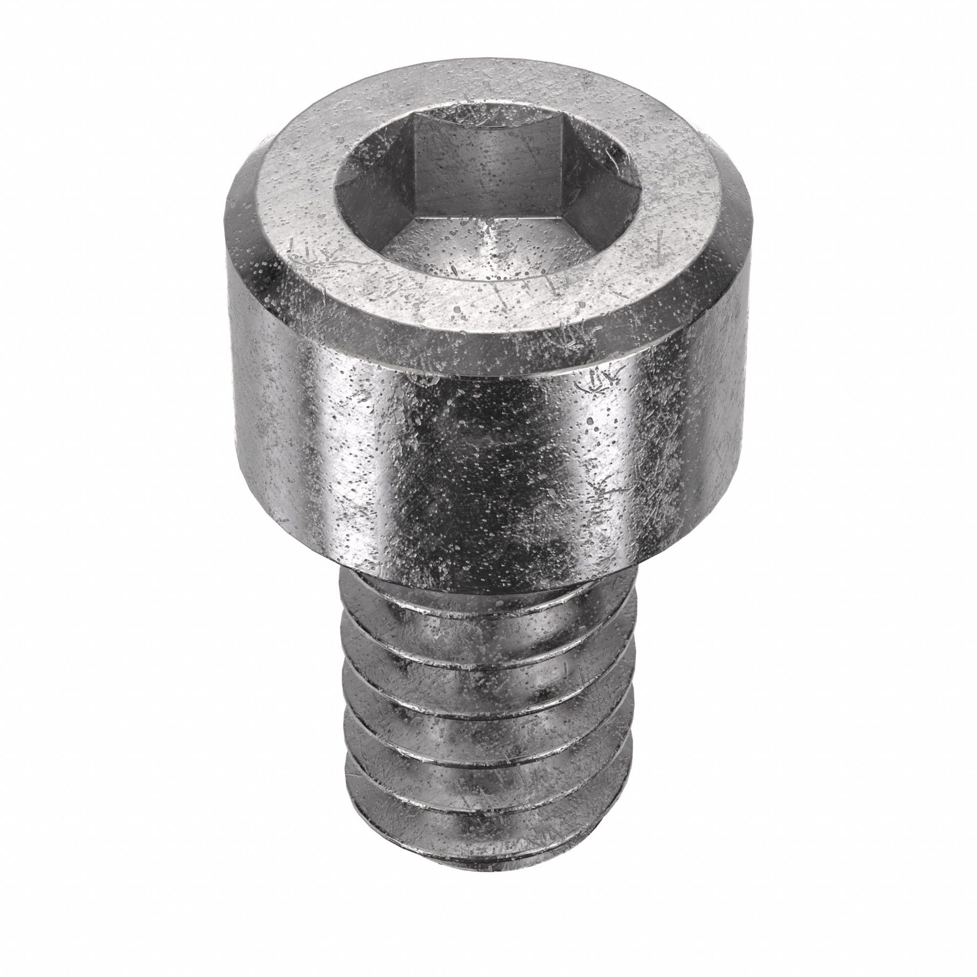 Socket Head Cap Screw: #10-24 Thread Size, 5/16 in Lg, Std, Plain, Stainless Steel, 18-8, 100 PK