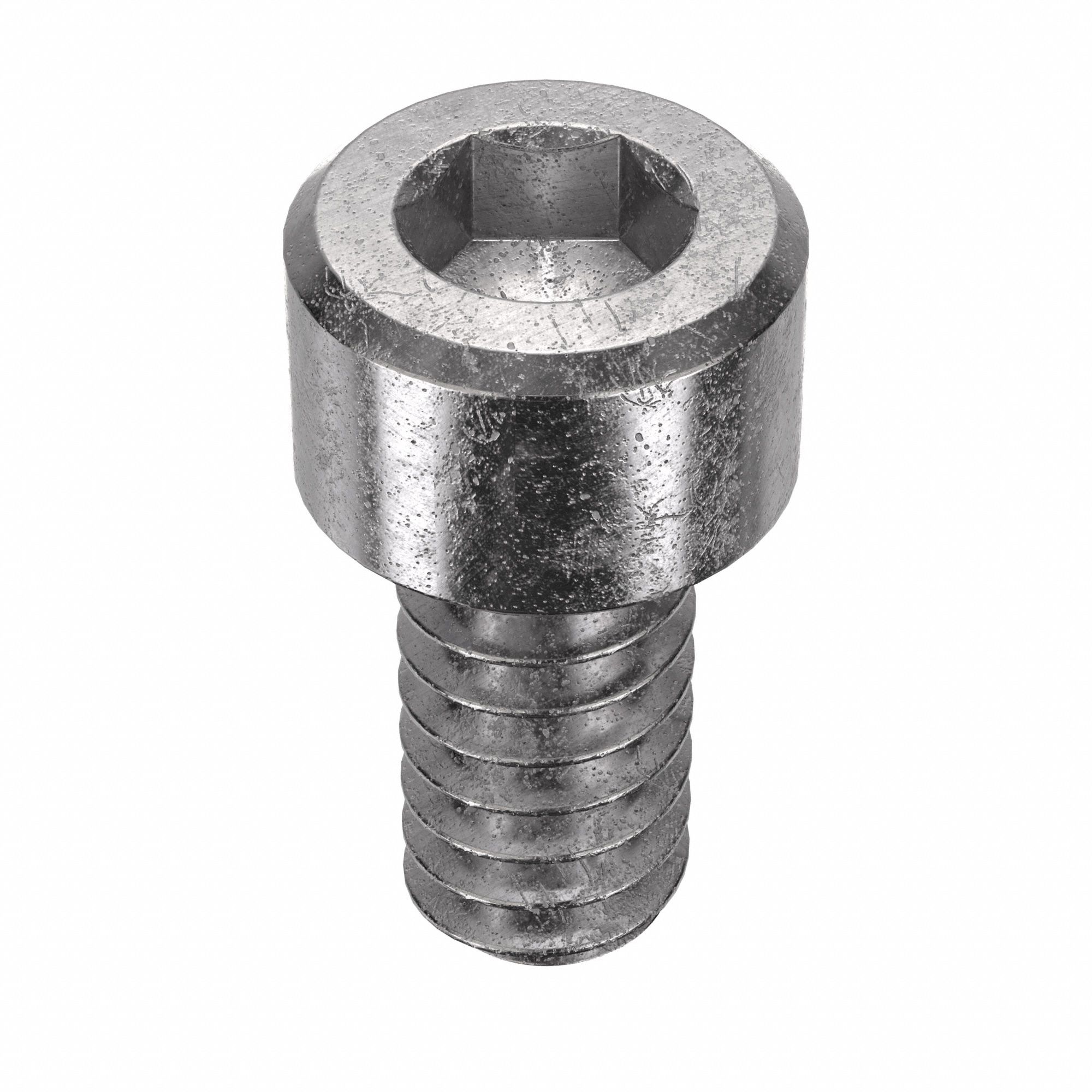 Socket Head Cap Screw: #10-24 Thread Size, 3/8 in Lg, Std, Plain, Stainless Steel, 18-8, 100 PK