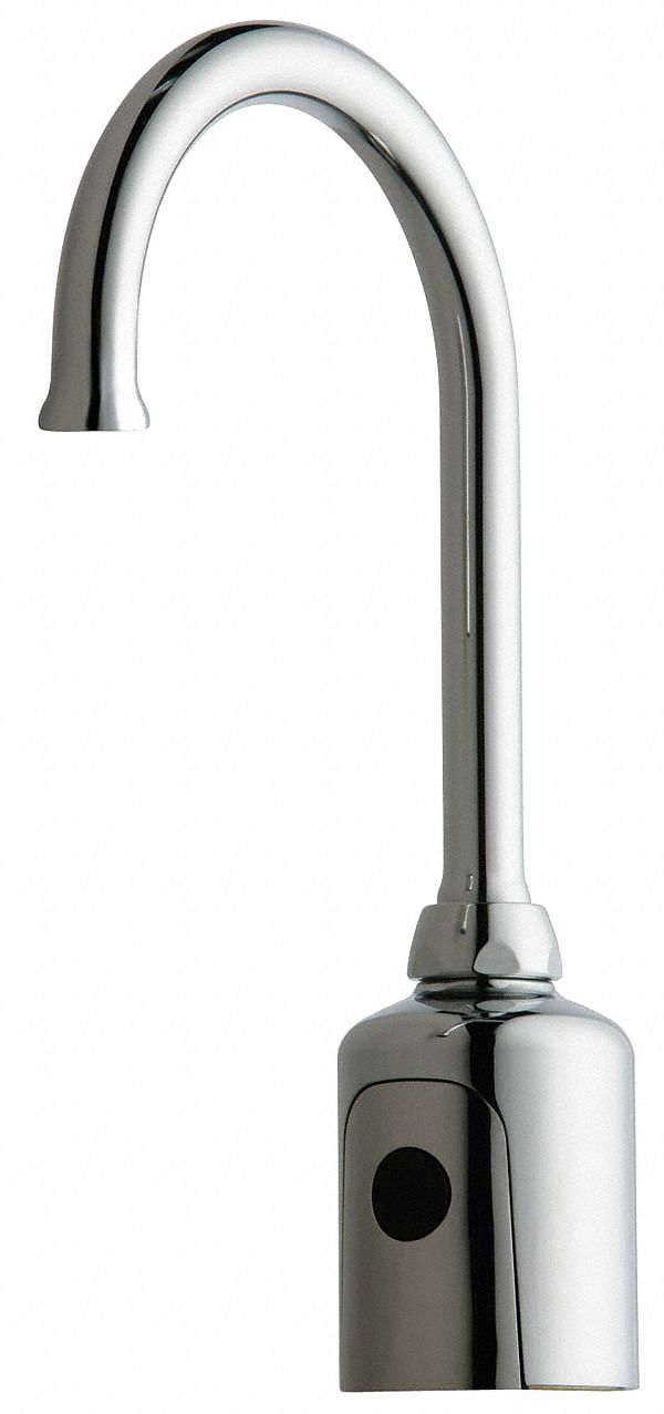 Gooseneck Faucet,Sensor,0.25gpc,Brass