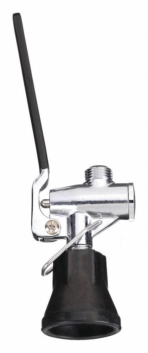 Pre-Rinse Sprayer: Brass, Chrome, 9 in Overall Lg, 3/4"-14 Connection Size, UNS