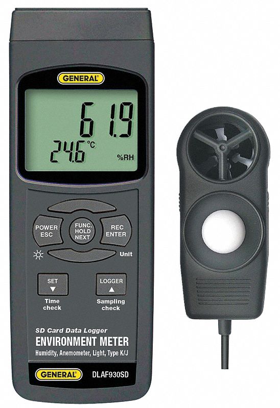 6XAJ8 - Environmental Meter w/SD card