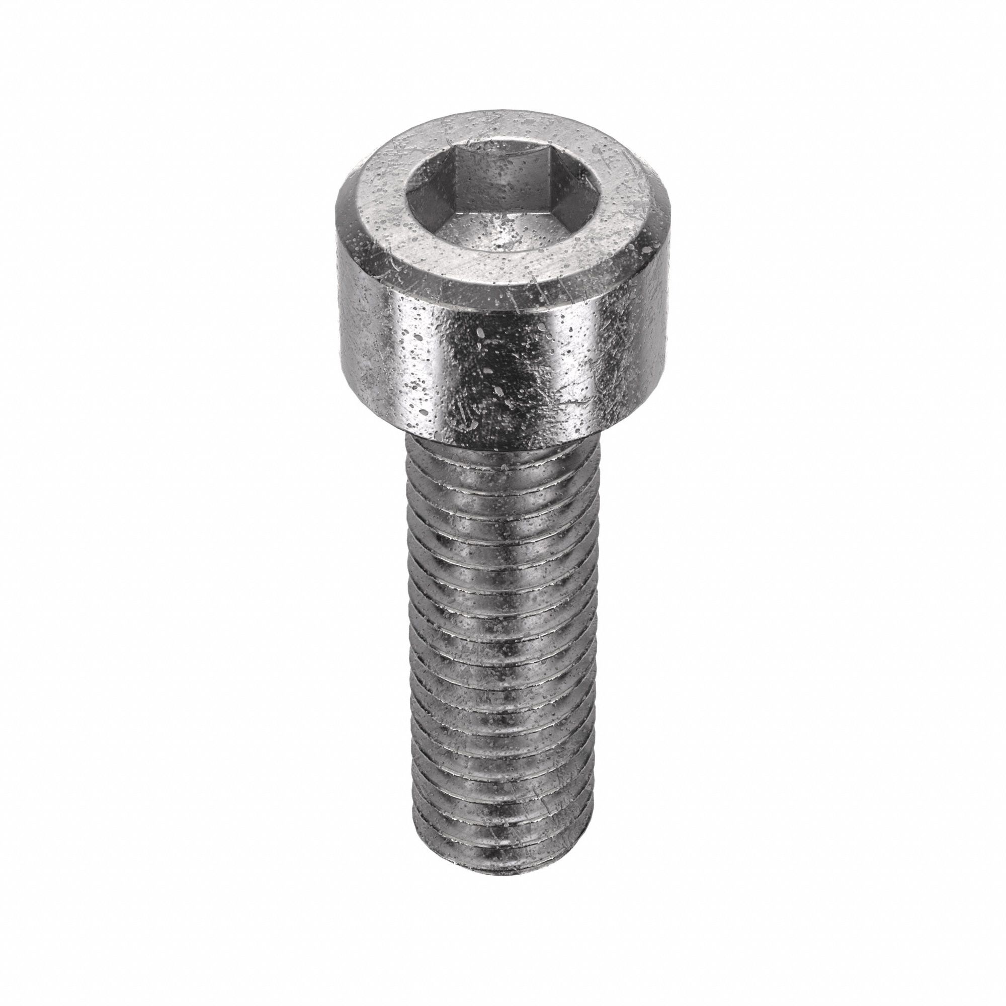 Socket Head Cap Screw: #10-32 Thread Size, 5/8 in Lg, Std, Plain, Stainless Steel, 18-8, 100 PK
